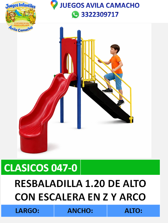 resbaladilla 1.20 de especial